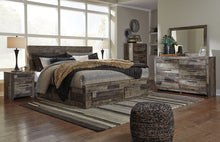 Load image into Gallery viewer, Derekson - Multi Gray - 5 Pc. - Dresser, Mirror, Queen Panel Bed