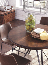 Load image into Gallery viewer, Centiar - Two-tone Brown - Round Dining Room Table