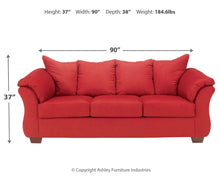 Load image into Gallery viewer, Darcy - Salsa - Full Sofa Sleeper