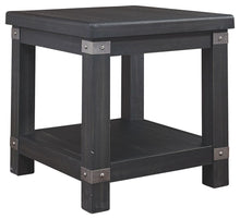 Load image into Gallery viewer, Delmar - Black - Rectangular End Table