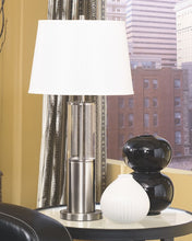 Load image into Gallery viewer, Norma - Silver Finish - Metal Table Lamp (2/CN)