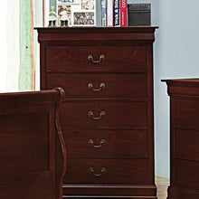 Load image into Gallery viewer, Louis Philippe Collection - Louis Philippe Red Brown Five-drawer Chest