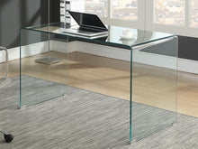 Load image into Gallery viewer, Highsmith Collection - Highsmith Glass Writing Desk Clear