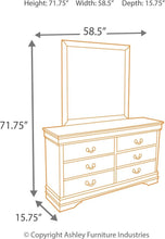 Load image into Gallery viewer, Alisdair - Dark Brown - 6 Pc. - Dresser, Mirror, Chest, Queen Sleigh Bed, Nightstand