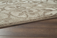 Load image into Gallery viewer, Cadrian - Cream/Brown - Large Rug