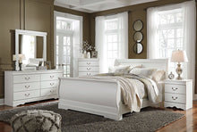 Load image into Gallery viewer, Anarasia - White - 5 Pc. - Dresser, Mirror, Queen Sleigh Bed