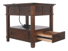 Load image into Gallery viewer, Gately - Medium Brown - Rectangular End Table