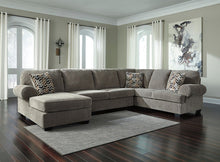 Load image into Gallery viewer, Jinllingsly - Chocolate - Left Arm Facing Sofa, Armless Loveseat, Right Arm Facing Corner Chaise Sectional