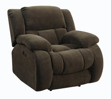 Load image into Gallery viewer, Weissman Motion Collection - Chocolate - Weissman Upholstered Glider Recliner Chocolate