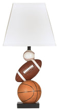 Load image into Gallery viewer, Nyx - Brown/Orange - Poly Table Lamp (1/CN)