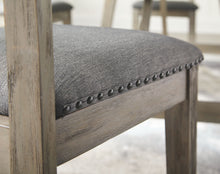 Load image into Gallery viewer, Aldwin - Gray - Dining UPH Side Chair (2/CN)