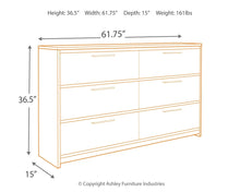 Load image into Gallery viewer, Baystorm - Gray - Dresser