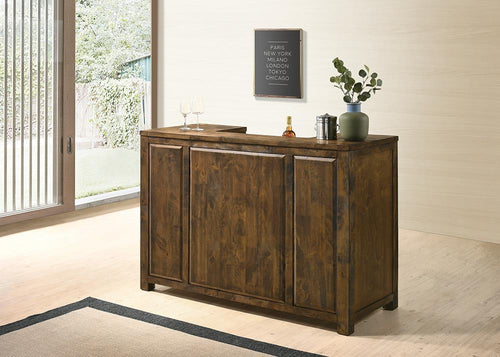 1-drawer Bar Unit Rustic Oak