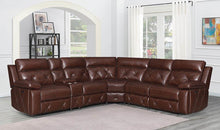 Load image into Gallery viewer, Chester Motion Collection - Chocolate - Chester 6-piece Power^2 Sectional Chocolate