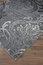 Load image into Gallery viewer, Verrill - Black/Cream/Gray - Large Rug