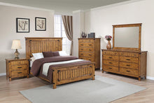 Load image into Gallery viewer, Brenner Collection - Brenner Full Panel Bed Rustic Honey