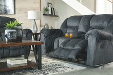 Load image into Gallery viewer, Capehorn - Granite - DBL Rec Loveseat w/Console