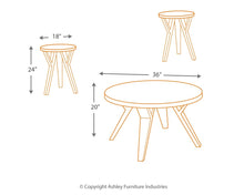Load image into Gallery viewer, Ingel - Brown / Beige - Occasional Table Set (3/CN)