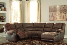 Load image into Gallery viewer, Nantahala - Slate - Left Arm Facing Zero Wall Recliner, Wedge, Armless Chair, Right Arm Facing Corner Chaise Sectional