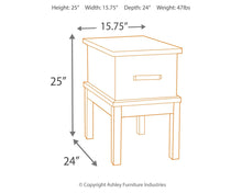 Load image into Gallery viewer, Stanah - Two-tone - Chair Side End Table