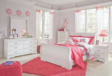 Load image into Gallery viewer, Anarasia - White - 5 Pc. - Dresser, Mirror, Full Sleigh Bed