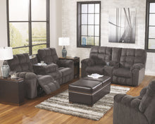Load image into Gallery viewer, Acieona - Slate - DBL Rec Loveseat w/Console