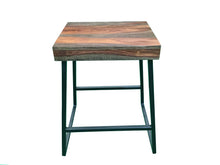 Load image into Gallery viewer, Mindo Backless Counter Height Stool Warm Chestnut And Matte Black
