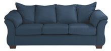 Load image into Gallery viewer, Darcy - Blue - Full Sofa Sleeper