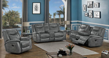 Load image into Gallery viewer, Conrad Motion Collection - Grey - Conrad 3-piece Living Room Set Grey