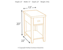 Load image into Gallery viewer, Breegin - Brown - Chair Side End Table