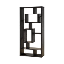 Load image into Gallery viewer, Home Office : Bookcases - 10-shelf Bookcase Black Oak
