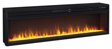 Load image into Gallery viewer, Entertainment Accessories - Black - Wide Fireplace Insert