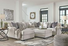 Load image into Gallery viewer, Dellara - Chalk - 5 Pc. - Left Arm Facing Loveseat, Wedge, Armless Loveseat, Right Arm Facing Corner Chaise Sectional, Ottoman With Storage
