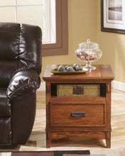 Load image into Gallery viewer, Cross Island - Medium Brown - Rectangular End Table