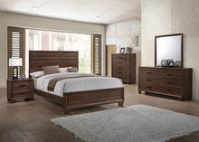 Load image into Gallery viewer, Brandon Bedroom Collection - Brandon Queen Panel Bed Medium Warm Brown