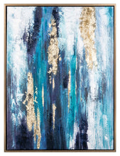 Load image into Gallery viewer, Dinorah - Teal Blue - Wall Art