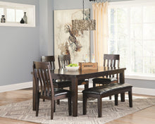 Load image into Gallery viewer, Haddigan - Dark Brown - RECT Dining Room EXT Table