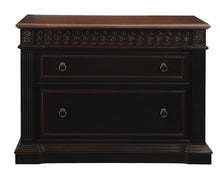 Load image into Gallery viewer, Rowan Collection - Rowan 2-drawer File Cabinet Black And Chestnut