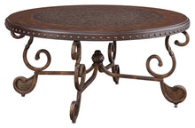 Load image into Gallery viewer, Rafferty - Dark Brown - Round Cocktail Table