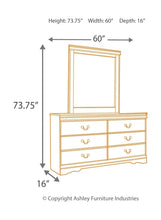 Load image into Gallery viewer, Huey Vineyard - Black - Dresser, Mirror