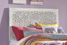 Load image into Gallery viewer, Paxberry - Whitewash - Twin Panel Headboard