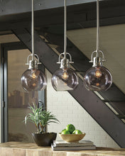 Load image into Gallery viewer, Johano - Gray - Glass Pendant Light (1/CN)