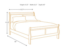 Load image into Gallery viewer, Alisdair - Dark Brown - 6 Pc. - Dresser, Mirror, Chest, Queen Sleigh Bed, Nightstand