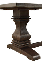 Load image into Gallery viewer, Parkins Double Pedestals Dining Table Rustic Espresso