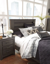Load image into Gallery viewer, Brinxton - Charcoal - Queen/Full Panel Headboard