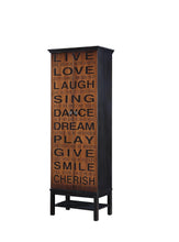 Load image into Gallery viewer, 2-door Accent Cabinet Rich Brown And Black