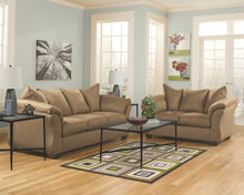 Load image into Gallery viewer, Darcy - Stone - 3 Pc. - Sofa, Loveseat, Augeron Table Set