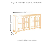 Load image into Gallery viewer, Mirimyn - Antique Gray - Accent Cabinet
