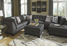 Load image into Gallery viewer, Reidshire - Steel - Oversized Accent Ottoman