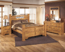 Load image into Gallery viewer, Bittersweet - Light Brown - 6 Pc. - Dresser, Mirror, Queen Poster Bed